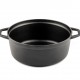 Μαντεμένια Κατσαρόλα Βαθιά Hosse, Black Onyx, Ф28 | Όλα τα προϊόντα |  |