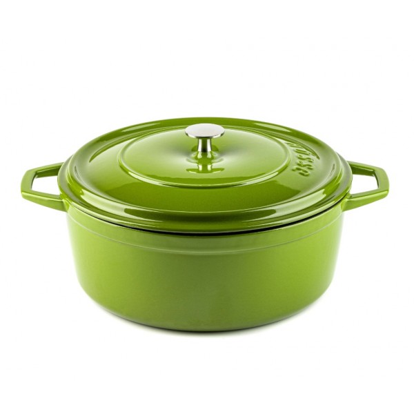 Μαντεμένια Κατσαρόλα Βαθιά Hosse, Bamboo, Ф28 - Hosse-Kitchen
