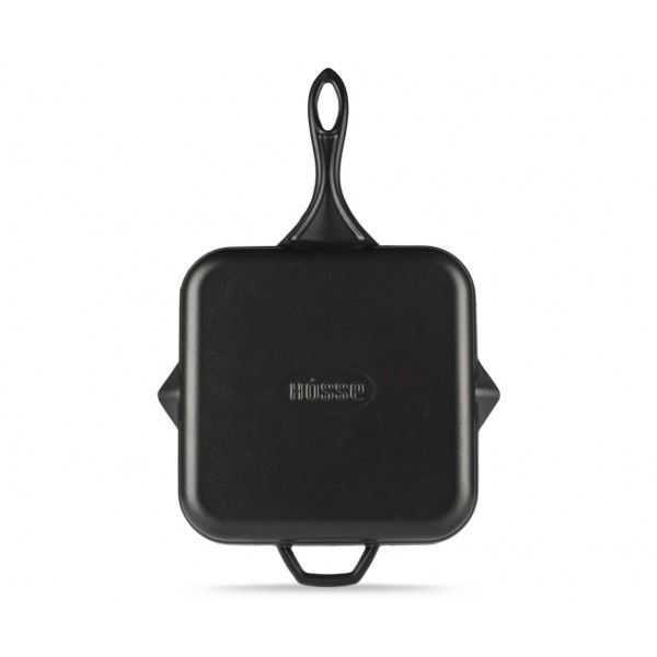 Μαντεμένιο Τετράγωνο Τηγάνι Γκιλ Εμαγιέ Hosse, Black Onyx, 28x28cm | Μαντεμένια Σχαροτήγανα Μαντεμένιο Τετράγωνο Τηγάνι Γκιλ Εμαγιέ Hosse, Black Onyx, 28x28cm | Μαντεμένια Σχαροτήγανα | Μαντεμένια Τηγάνια |