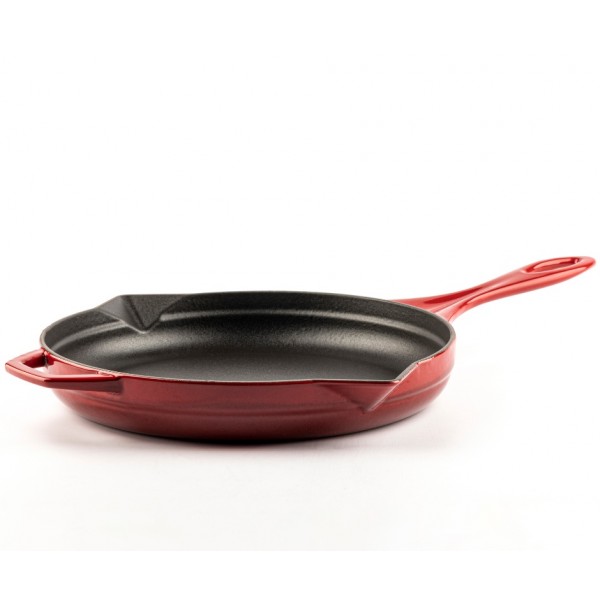 Μαντεμένιο Τηγάνι Εμαγιέ Hosse,  Rubin, Ф28cm - Hosse-Kitchen