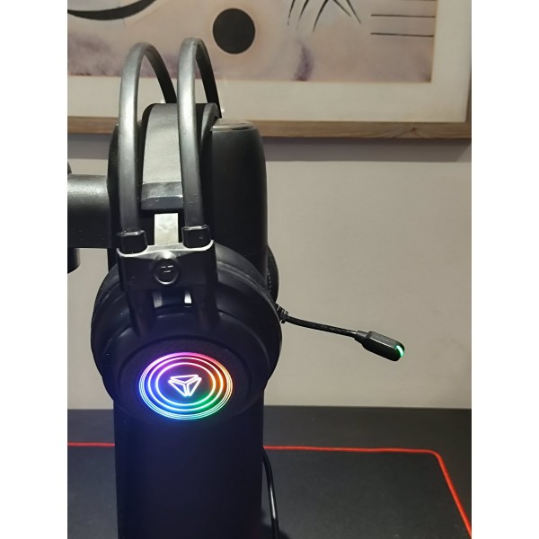 Μεταχειρισμένα Gaming Ακουστικά Yenkee YHP 3035 Shadow 7.1 USB με Μικρόφωνο και RGB Φωτισμό |  |  |