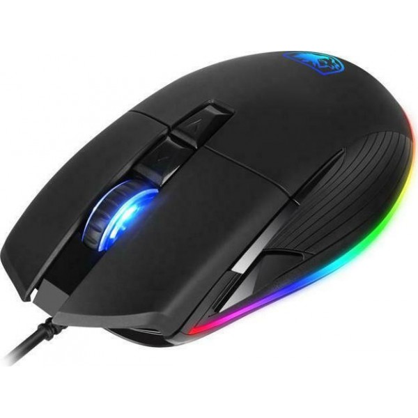 Gaming Σετ Sades SA-D10, Πληκτρολόγιο με RGB φωτισμό, Ποντίκι και Mousepad (Αγγλικό US) |  |  |