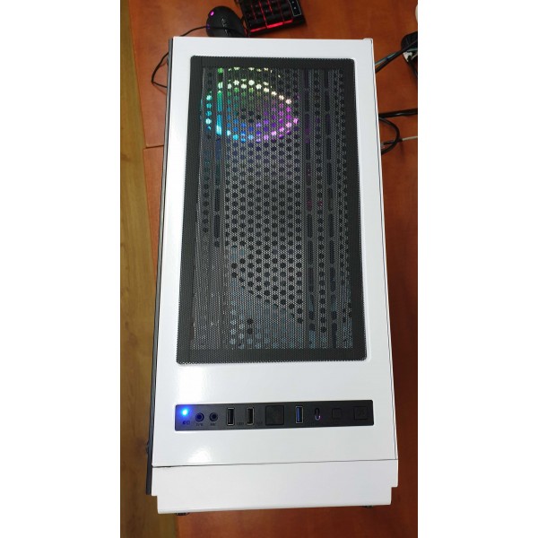 GNET Μεταχειρισμένο Entry level gaming PC Build XIGMATEC WHITE Intel Core I5-8600K, RTX 1660, DDR4 16 GB, SSD 500 | Μεταχειρισμένοι Gaming Υπολογιστές | Μεταχειρισμένα και refurbished |
