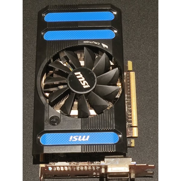 Μεταχειρισμένη κάρτα γραφικών MSI GTX 650 TI OC BE, 2GB, HDMI, DVI, DP | Μεταχειρισμένες Κάρτες Γραφικών | Refurbished PC & Parts |