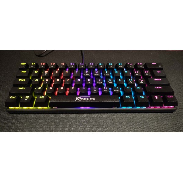 Ενσύρματο Gaming Μηχανικό Πληκτρολόγιο XTRIKE ME GK-916 Red Switches US |  |  |