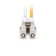 LC UPC to LC UPC Duplex OM3 Multimode Riser (OFNR) 2.0mm Fiber Optic Patch Cable, 2m (7ft) |  |  |
