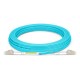 LC UPC to LC UPC Duplex OM3 Multimode Riser (OFNR) 2.0mm Fiber Optic Patch Cable, 7m (23ft) | Δίκτυο | Καλώδια - Αντάπτορες |