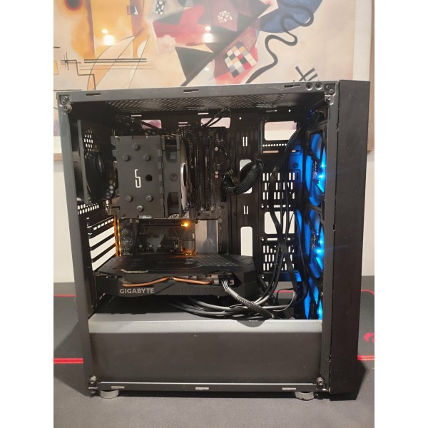 Μεταχειρισμένο Gaming PC Build Intel Core i5-9600K, RTX 2060 SUPER 8GB, RAM 16GB, SSD M.2 NVMe 500GB, RGB | Μεταχειρισμένα Gaming PC | Νέα & Ref PC |