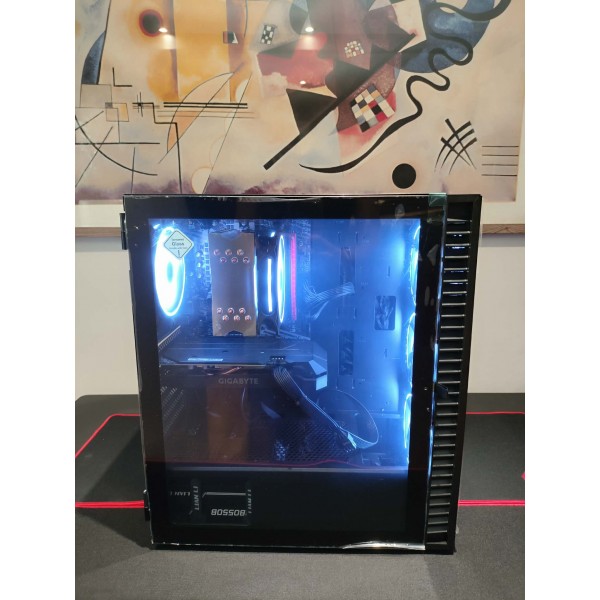 Μεταχειρισμένο Gaming PC Build AMD Ryzen 5 3600, GTX 1660 SUPER 6GB, RAM 8GB, M.2 120GB + HDD 1TB, RGB - 