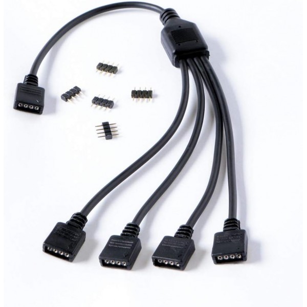 Gelid 1-to-4 RGB Splitter Cable (CA-RGB-01) - Δικτυακά