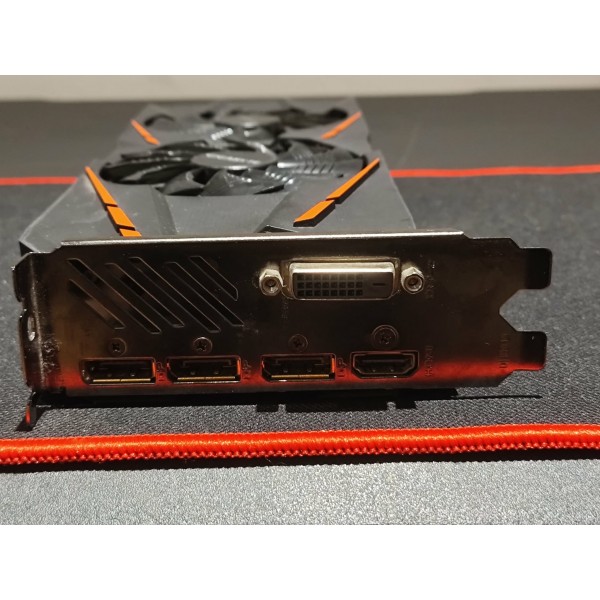 Μεταχειρισμένη κάρτα γραφικών Gigabyte GeForce GTX1060 6GB G1 Gaming Rev 2.0 | Μεταχειρισμένες Κάρτες Γραφικών | Refurbished PC & Parts |