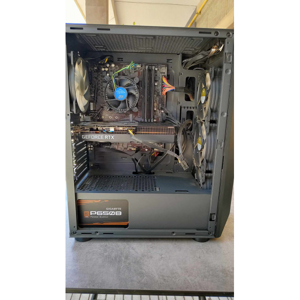 GNET Μεταχειρισμένο gaming PC Build Cougar Mesh Intel Core i5-10600,  RTX 3060 12GB, RAM 16 GB, SSD 1TB (With RGB Fans) | Μεταχειρισμένα Gaming PC | Refurbished PC & Parts |