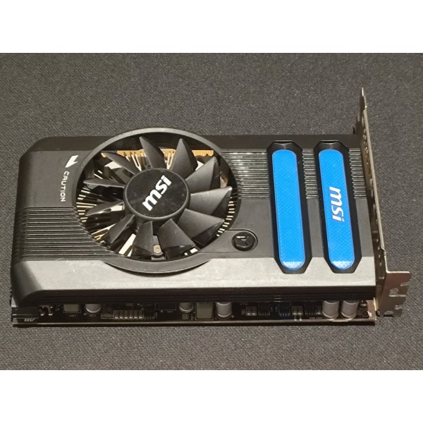Μεταχειρισμένη κάρτα γραφικών MSI Radeon HD 7770 1GB GDDR5 (R7770-PMD1GD5) - 