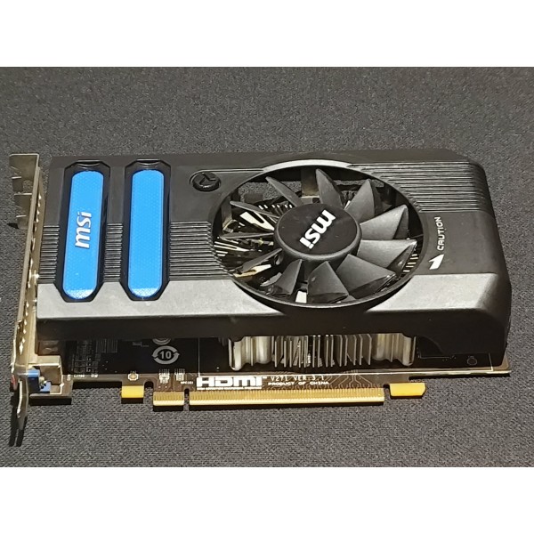 Μεταχειρισμένη κάρτα γραφικών MSI Radeon HD 7770 1GB GDDR5 (R7770-PMD1GD5) | Μεταχειρισμένες Κάρτες Γραφικών | Refurbished PC & Parts |