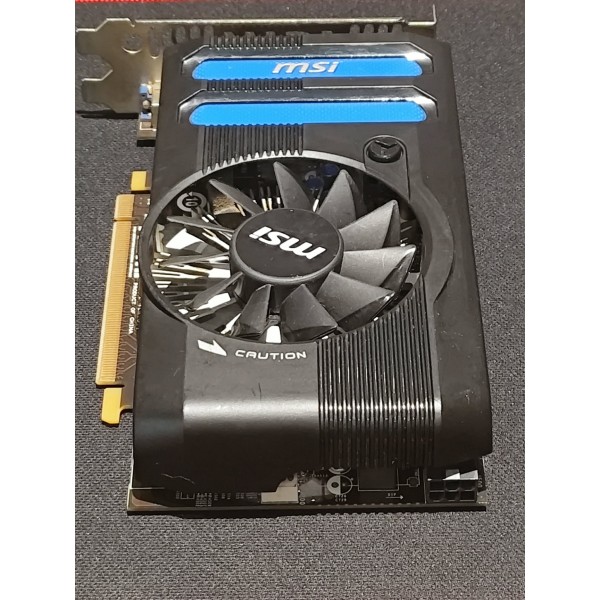 Μεταχειρισμένη κάρτα γραφικών MSI Radeon HD 7770 1GB GDDR5 (R7770-PMD1GD5) | Μεταχειρισμένες Κάρτες Γραφικών | Refurbished PC & Parts |
