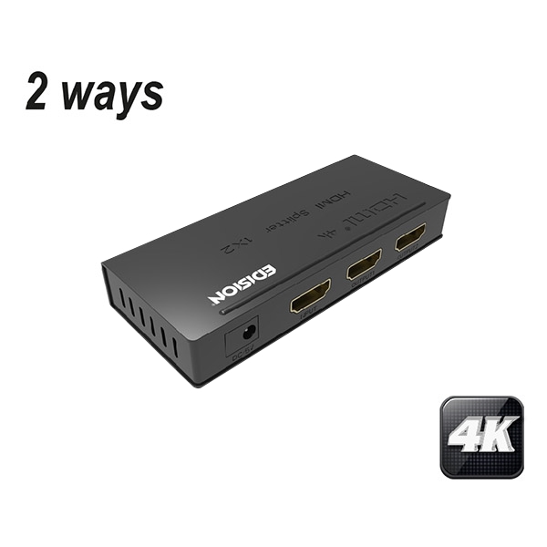 Μεταχειρισμένο EDISION 4K HDMI SPLITTER 1X2 | Μεταχειρισμένο EDISION 4K HDMI SPLITTER 1X2 | | |