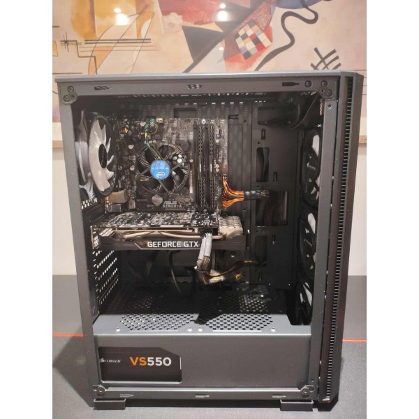 GNET μεταχειρισμένο Entry Level Gaming PC ZED I5-6402P, 1660 TI, 16GB, SSD 500 GB | Μεταχειρισμένοι Gaming Υπολογιστές | Μεταχειρισμένα και refurbished |