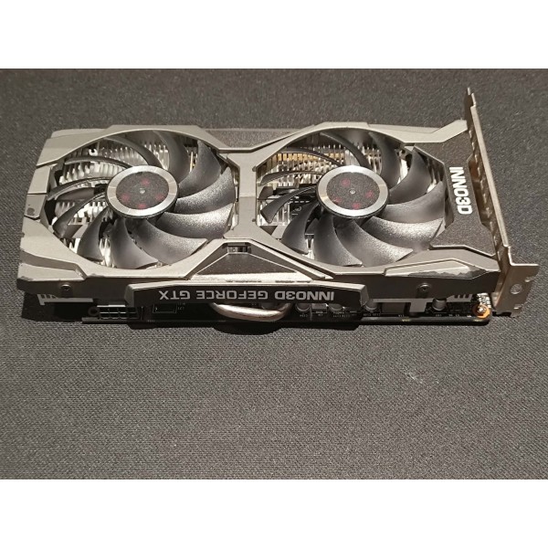 Μεταχειρισμένη κάρτα γραφικών INNO3D GeForce GTX 1660 SUPER TWIN X2 6GB GDDR6 | Μεταχειρισμένες Κάρτες Γραφικών | Refurbished PC & Parts |