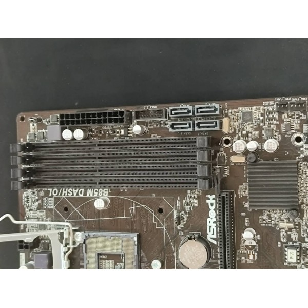 Μεταχειρισμένη Μητρική ASRock B150M DASH/OL, LGA1151, DDR4, Micro-ATX, no I/O Shield | Μεταχειρισμένες Μητρικές | Μεταχειρισμένα και refurbished |
