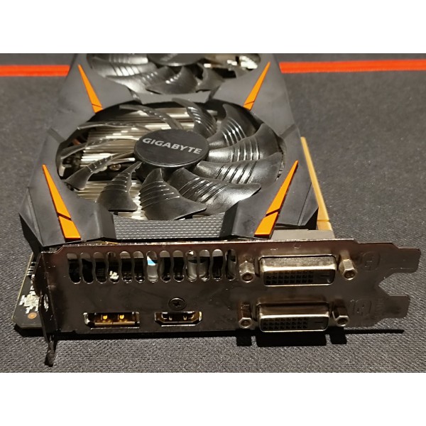 Μεταχειρισμένη Κάρτα Γραφικών Gigabyte GeForce GTX 1060 WINDFORCE OC 3GB GDDR5 |  |  |