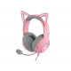 Razer KRAKEN KITTY V2 - Quartz - RGB - USB 7.1 Gaming Headset - Kitty Ears - PC / PS5 / SWITCH