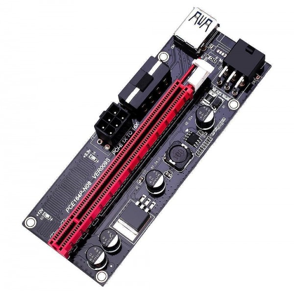 Extender v009s Black PCI-E Riser Card USB 3.0 - Gnet
