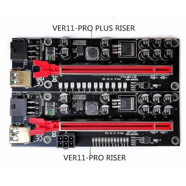 Extender v011-PRO PLUS PCI-E Riser Card USB 3.0 - Mining