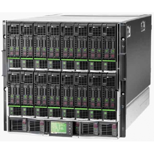 HP BL C7000 CTO G3 1PH Blade Enclosure 10*FAN 6*PSU 2*KVM Admin - Refurbished Servers