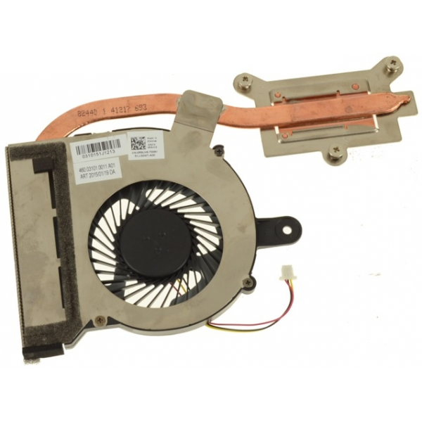 CPU COOLING FAN & HEATSINK ASSEMBLY FOR NB DELL INSPIRON 15 (3558) - Ανταλλακτικά Laptops