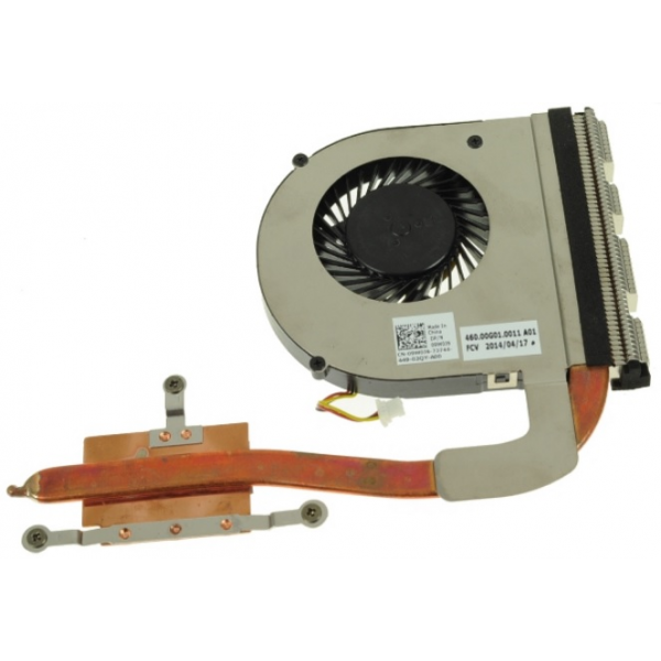 CPU COOLING FAN & HEATSINK ASSEMBLY FOR NB DELL INSPRIRON 15 (3542 / 3543) / 17 (5748) - Ανταλλακτικά Laptops