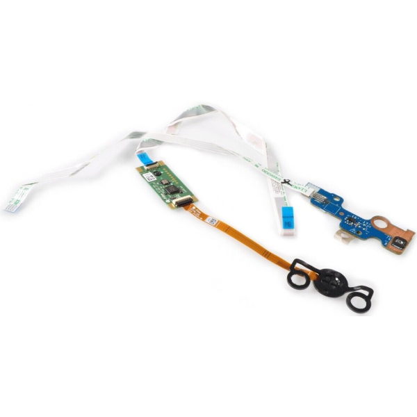 FINGERPRINT READER MODULE & BOARD WITH CABLE FOR DELL INSPIRON 15 (5570 / 5575) SILVER - Ανταλλακτικά Laptops