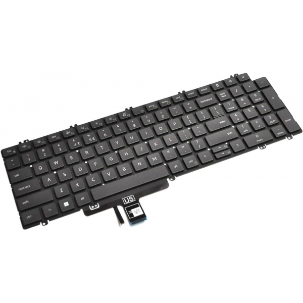 KB FOR NB DELL LATITUDE 5520/5530, PRECISION 3560/3561 BACKLIT US - Ανταλλακτικά Laptops