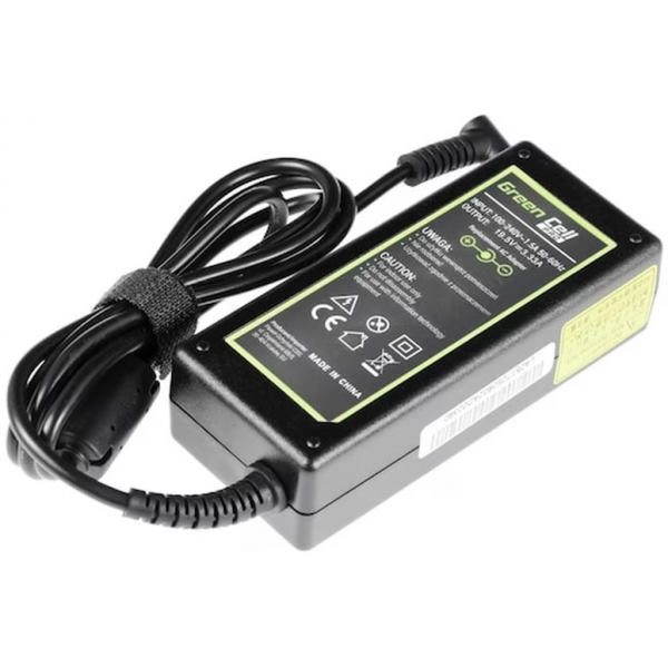 GREEN CELL PSU FOR HP 65W 4.5x3.0x12mm WITH PIN NEW - Ανταλλακτικά Laptops