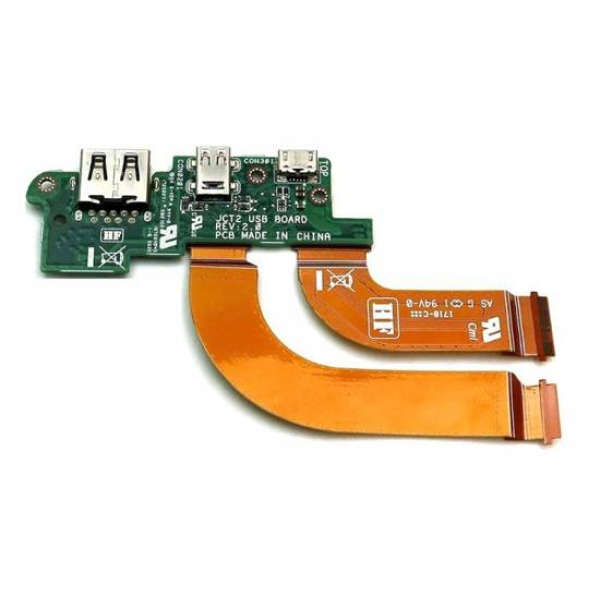 USB CHARGING JACK PORT FOR DELL OEM VENUE 11 PRO (7140) - Ανταλλακτικά Laptops