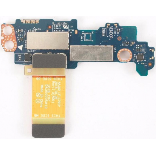 SIM PORT / MICRO SD READER/ POWER BUTTON BOARD FOR DELL LATITUDE 11 (5175 / 5179) - Ανταλλακτικά Laptops