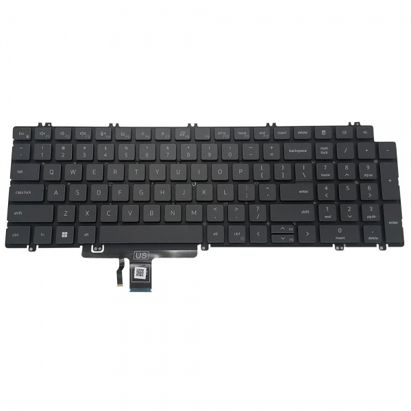 KB FOR NB DELL LATITUDE 5520/5530, PRECISION 3560/3561 BACKLIT SPN - Ανταλλακτικά Laptops