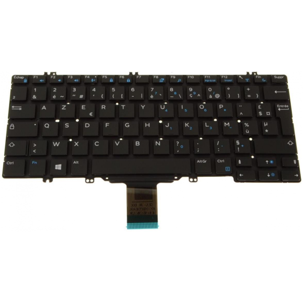 KEYBOARD FOR NB DELL LATITUDE 7280 5280 5289 2-in1 5290 7390 7389 2-in1 7380 7290 7390 2-in 1 FRENCH - Ανταλλακτικά Laptops