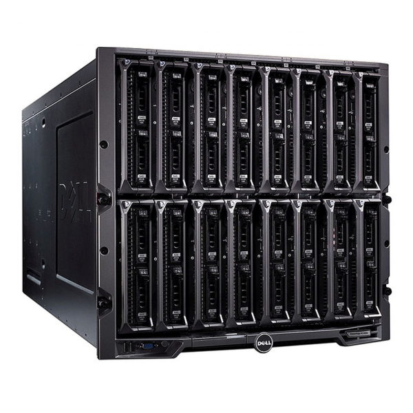 Dell PowerEdge M1000e Blade With: 8x Dell PowerEdge M630/2x Dell Force10 MXL - Refurbished Servers