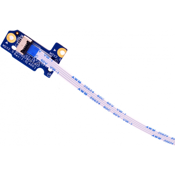 POWER BUTTON BOARD WITH CABLE FOR DELL INSPIRON 15 (7566 / 7567) - Ανταλλακτικά Laptops