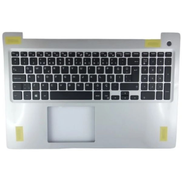 KB WITH PALMREST FOR NB DELL INSPIRON 15 (5570 / 5575) TURKISH - Ανταλλακτικά Laptops