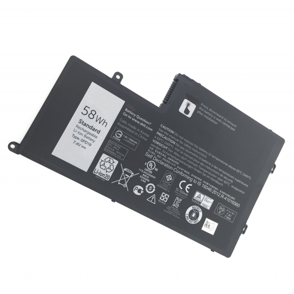 Battery Dell 58 Whr 4-Cell for Inspiron 15 5445 5447 5448 5545 5547 - Ανταλλακτικά Laptops
