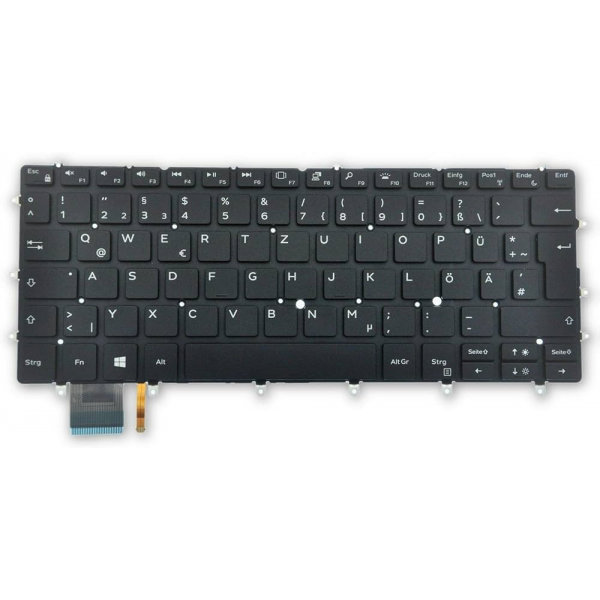 KB FOR NB DELL XPS 13 7390/9305/9370/9380 BACKLIT SPN - Ανταλλακτικά Laptops