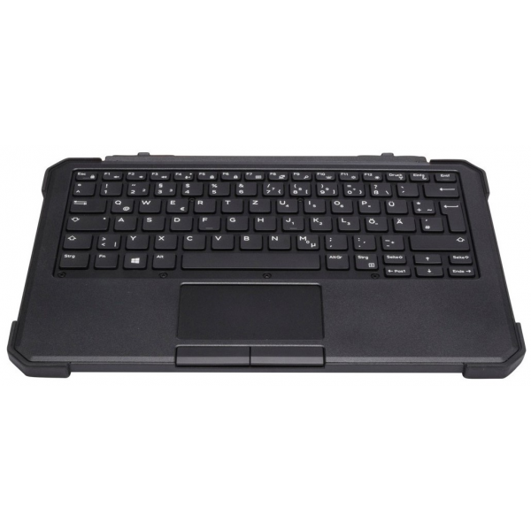 KB WITH PALMREST/TOUCHPAD FOR TABLET DELL LATITUDE 12 RUGGED 7220/7202/7212 BACKLIT BLACK GER - Ανταλλακτικά Laptops