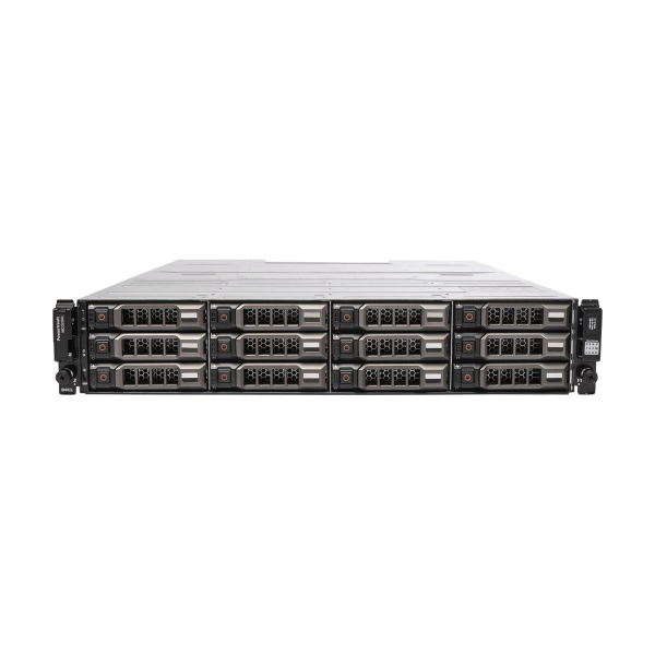 Dell Powervault MD3200i 12x4TB (2 x iSCSI 1Gbps Quad-Port Controllers, 2 x 600W) - Refurbished Servers