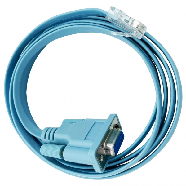 CISCO ROUTER CABLE RJ45 MALE TO DB9 SERIAL FEMALE 72-4334-02 NEW - Used Δικτυακά