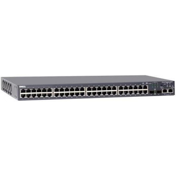 SWITCH DELL POWERCONNECT 3448 48-Ports 10/100 (2) 1G SFP w/ Rkmnts - Used Δικτυακά