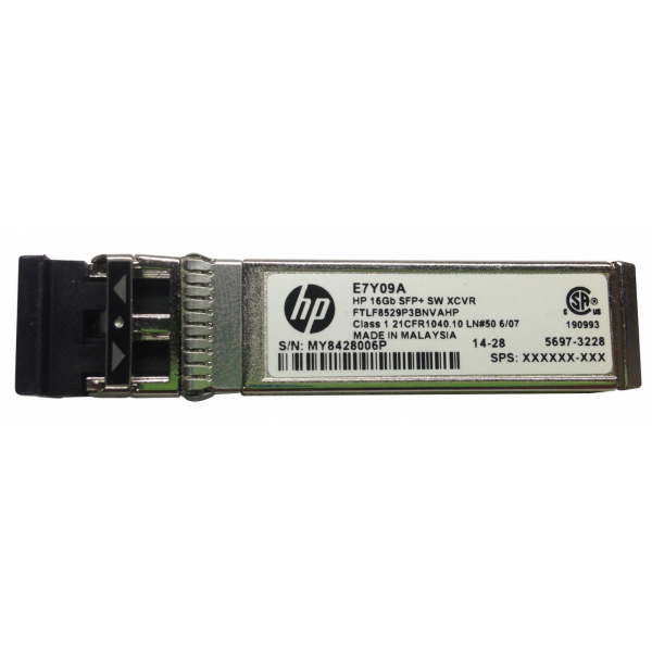 HPE 16Gb FIBRE CHANNEL SHORT WAVE SFP+ TRANSCEIVER MODULE - Used Δικτυακά