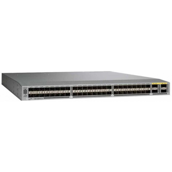 SWITCH NEXUS N3K-C3064-X-BA-L3 48-Ports - (48) 10G SFP+ (4) 40G QSFP+, 2x PSU 400W (P/N: N2200-PAC-400W-B) without/ Rkmnts - Used Δικτυακά