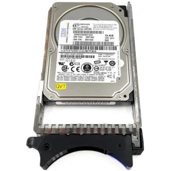 HDD IBM 73GB SAS 3G 2.5" 10K HOT PLUG - Used Server HDD