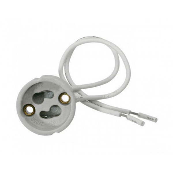 ADELEQ ντουί λάμπας GU10 με καλώδιο 16-73, 15cm, 230V, κεραμικό, λευκό - Σπίτι & Gadgets